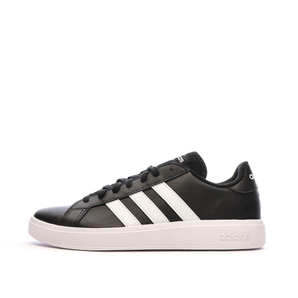 Adidas Baskets Noires/Blanches Homme Adidas Grand Court Base 2.0