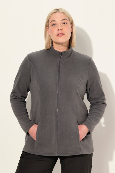 Fleecejacke, Baukastensystem, Innenjacke, Stehkragen