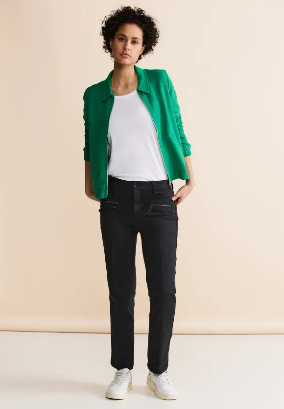 Casual Fit Hose - Black