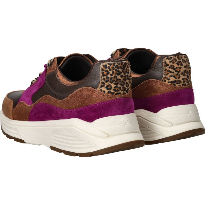Xsensible Golden Gate Stretchwalker GX Sneakers Bruin Dames
