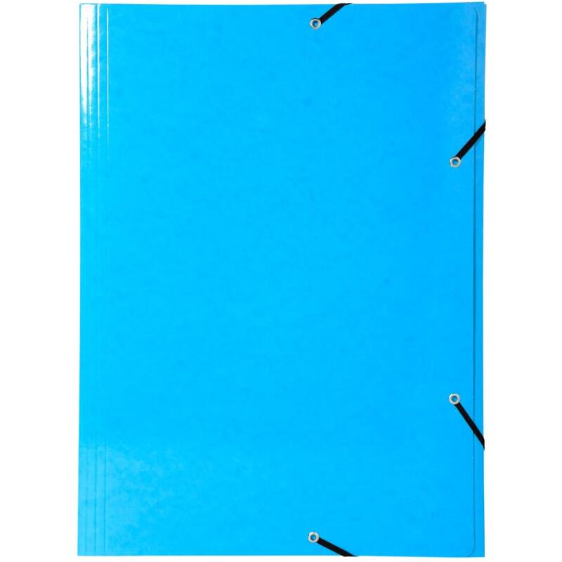 Chemise à élastiques Maxi capacity carte lustrée pelliculée 600 gm² - Iderama - A3