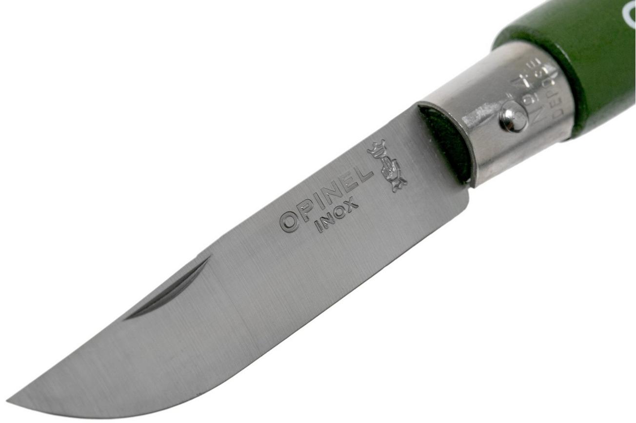 Opinel zakmes No. 04RV Keyring zakmes, Khaki