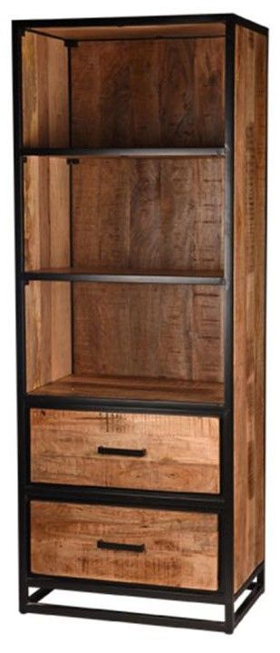 Boekenkast JP-46.040 Tampa B70 x D45 x H185 cm