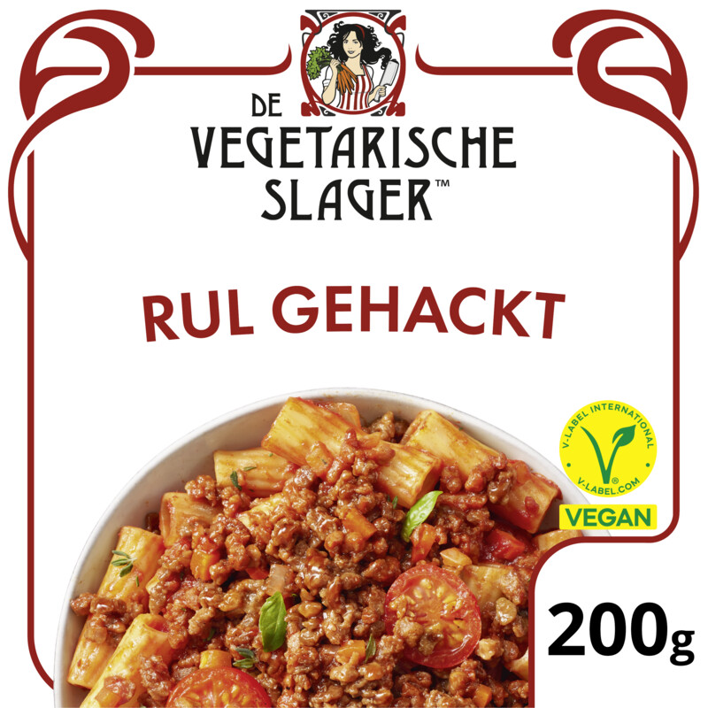 Vegetarische Slager Vegan rul gehackt