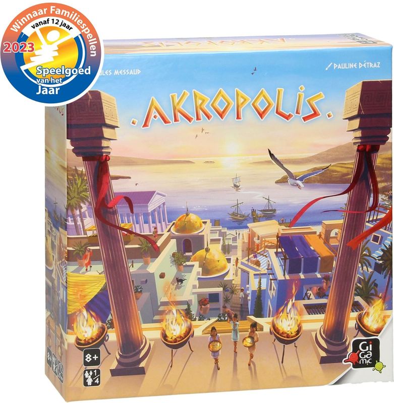 Akropolis - Bordspel - Strategie - Bouw en Planning