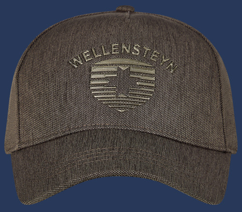 Stripe Cap BosAirTec, Saltpepper/Blackgoldmetal