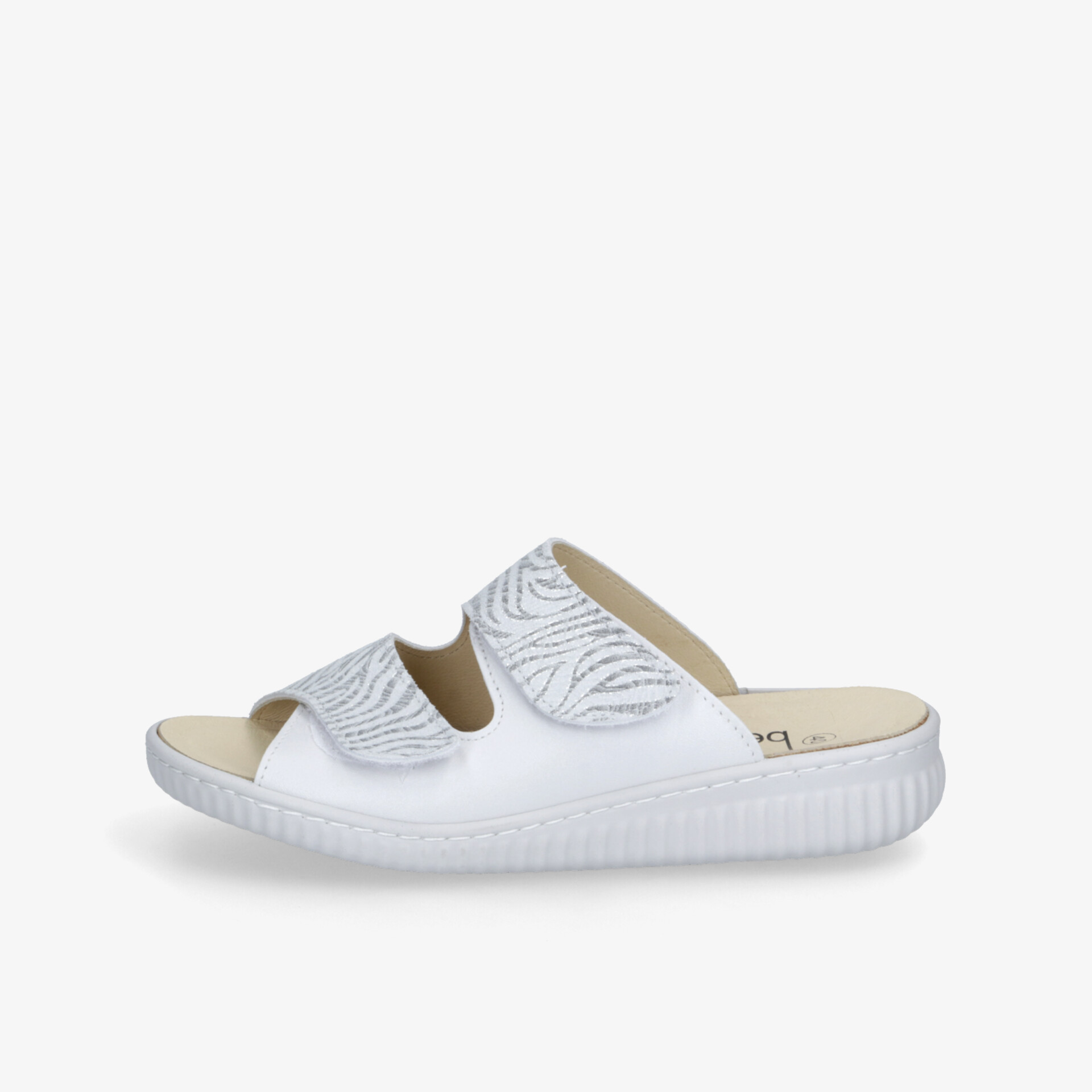 belvida Damen Sandalen weiß