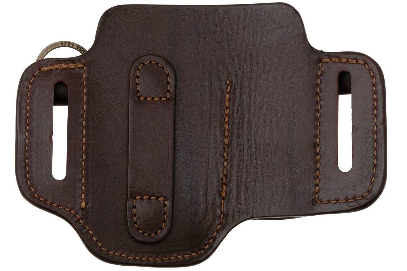 1791 EDC Heavy Duty Easy-Slide Large Flex Tool Organizer EDC-HD-ES-LF-BUR-A Burgundy, lederen riemholster