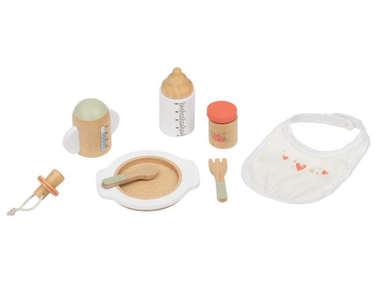 Houten speelgoed poppen accessoires