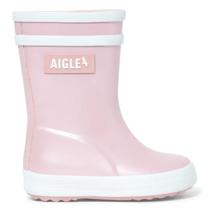 Aigle Bottes De Pluie Baby Flac Irisées | Rose