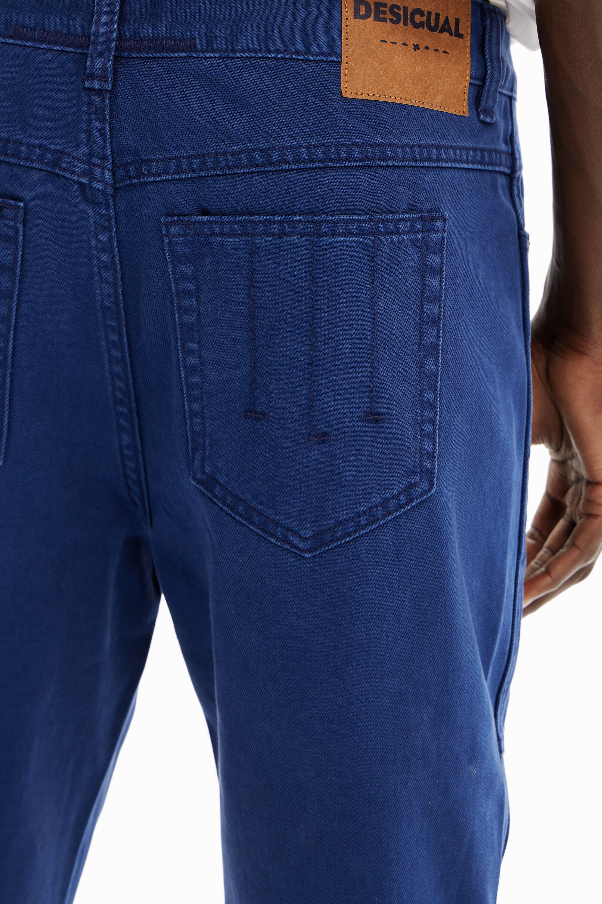 Pantalon sergé poche