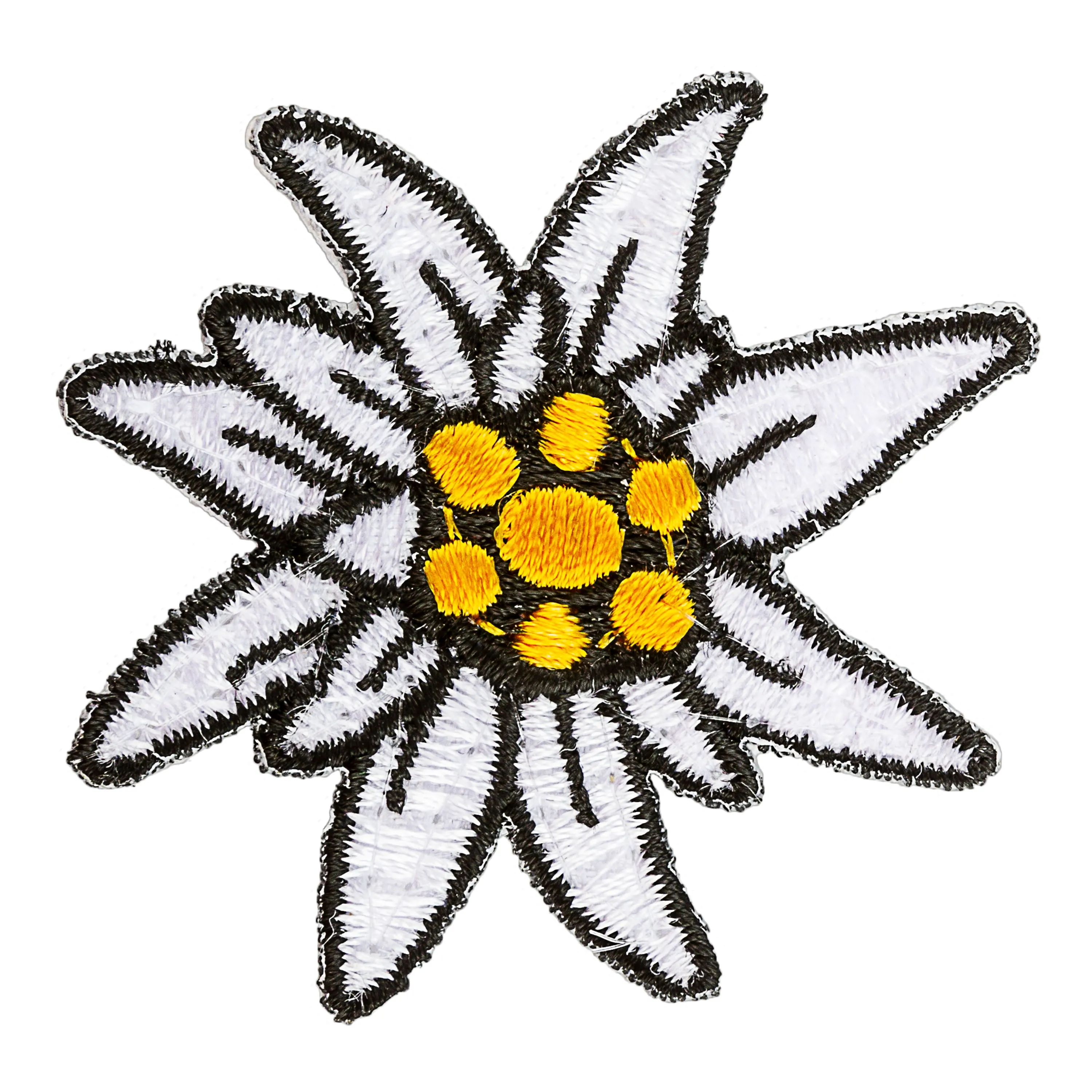 Café Viereck -  Patch Edelweiß