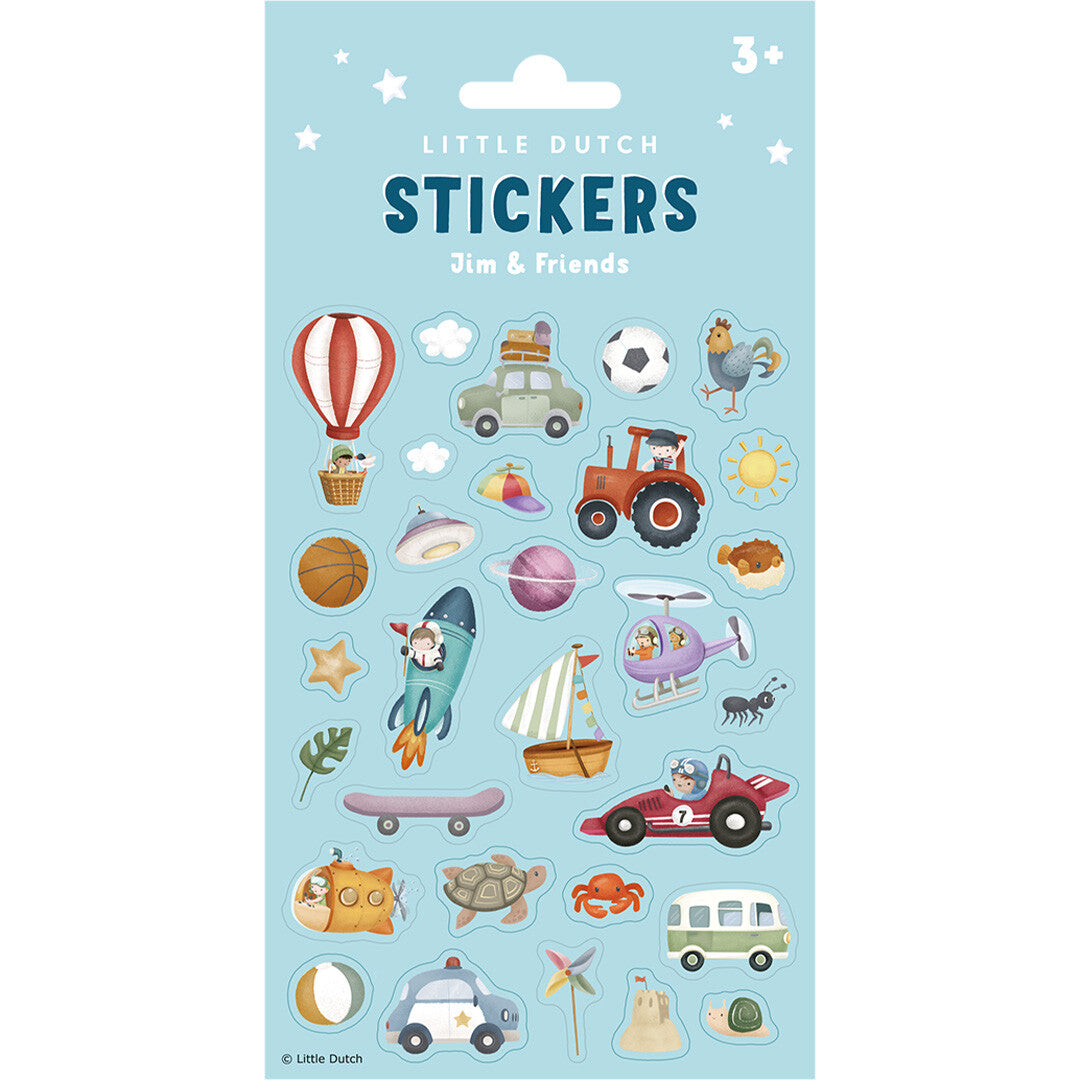 Little dutch stickers jim and friends