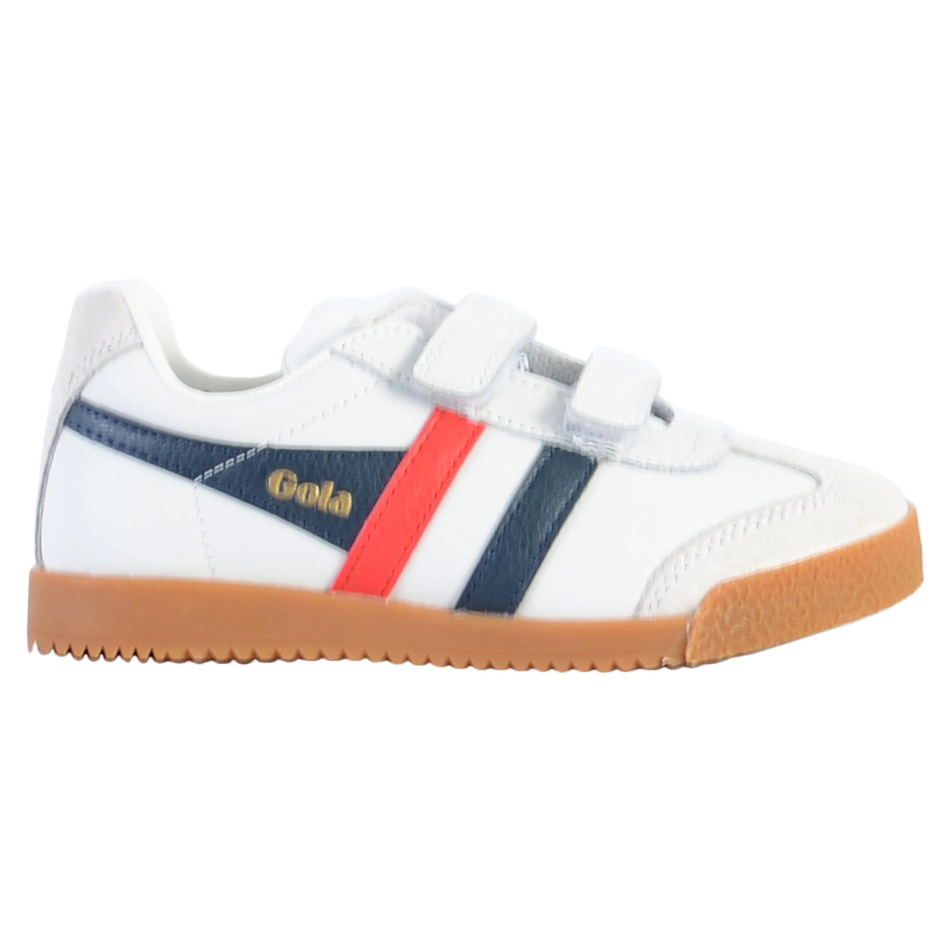 Basket cuir enfantharrier leather strap | Blanc