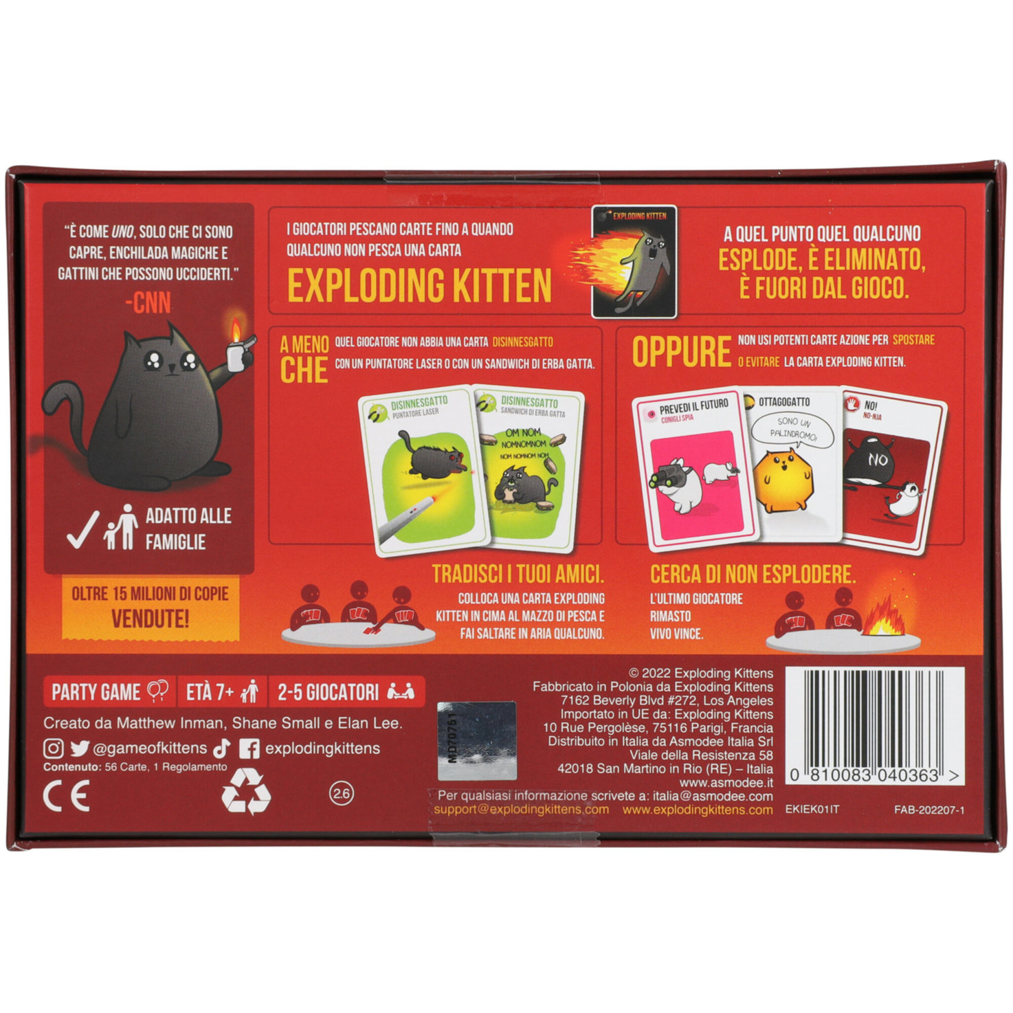 Exploding Kittens (Italienisch)