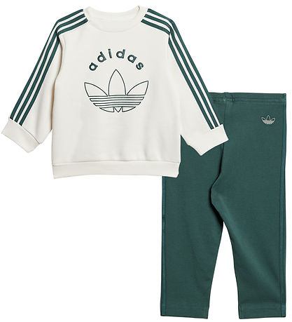 adidas Originals Sweats?t - Crew - Hvid/ Grøn