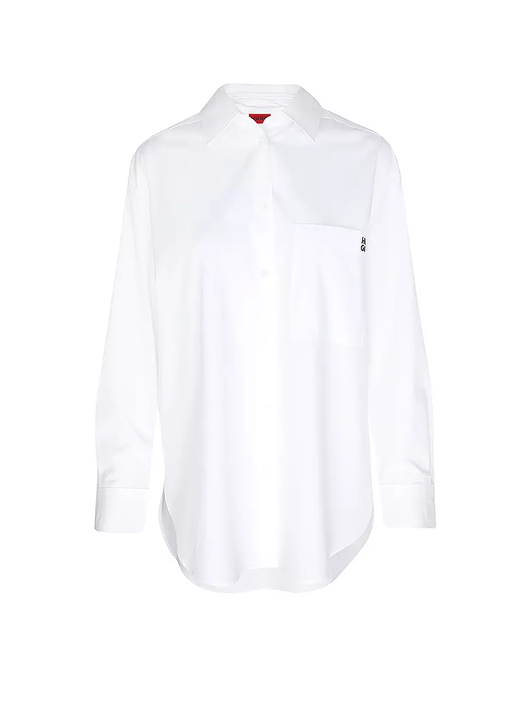 HUGO Bluse weiss