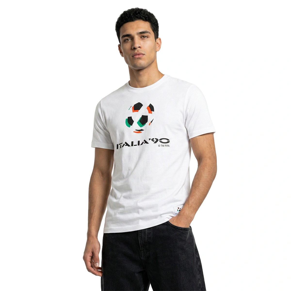 T-Shirt COPA 1990 World Cup Emblem