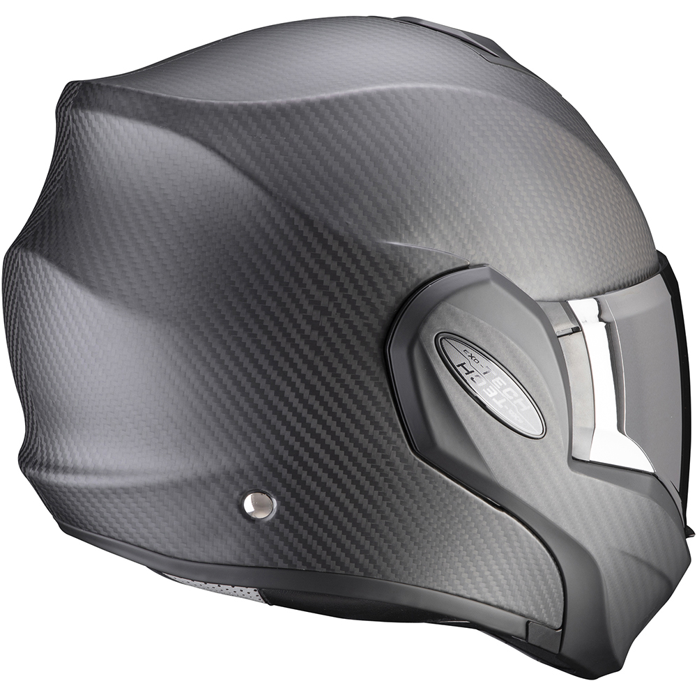 Scorpion - Casque Exo-Tech Evo Carbon Solid Noir Mat