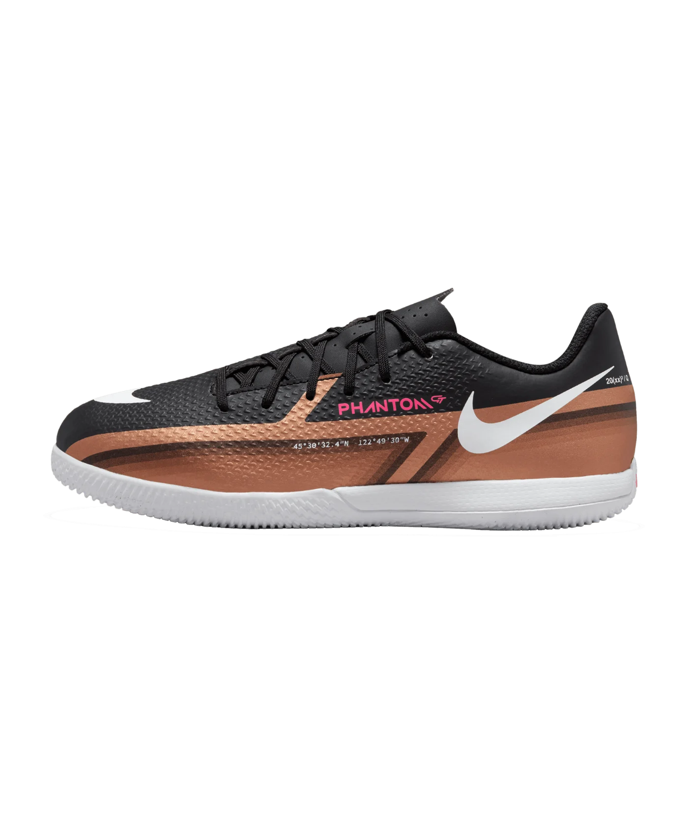 Nike Jr Phantom GT2 Academy IC Halle Generation Kids Gold Schwarz F810