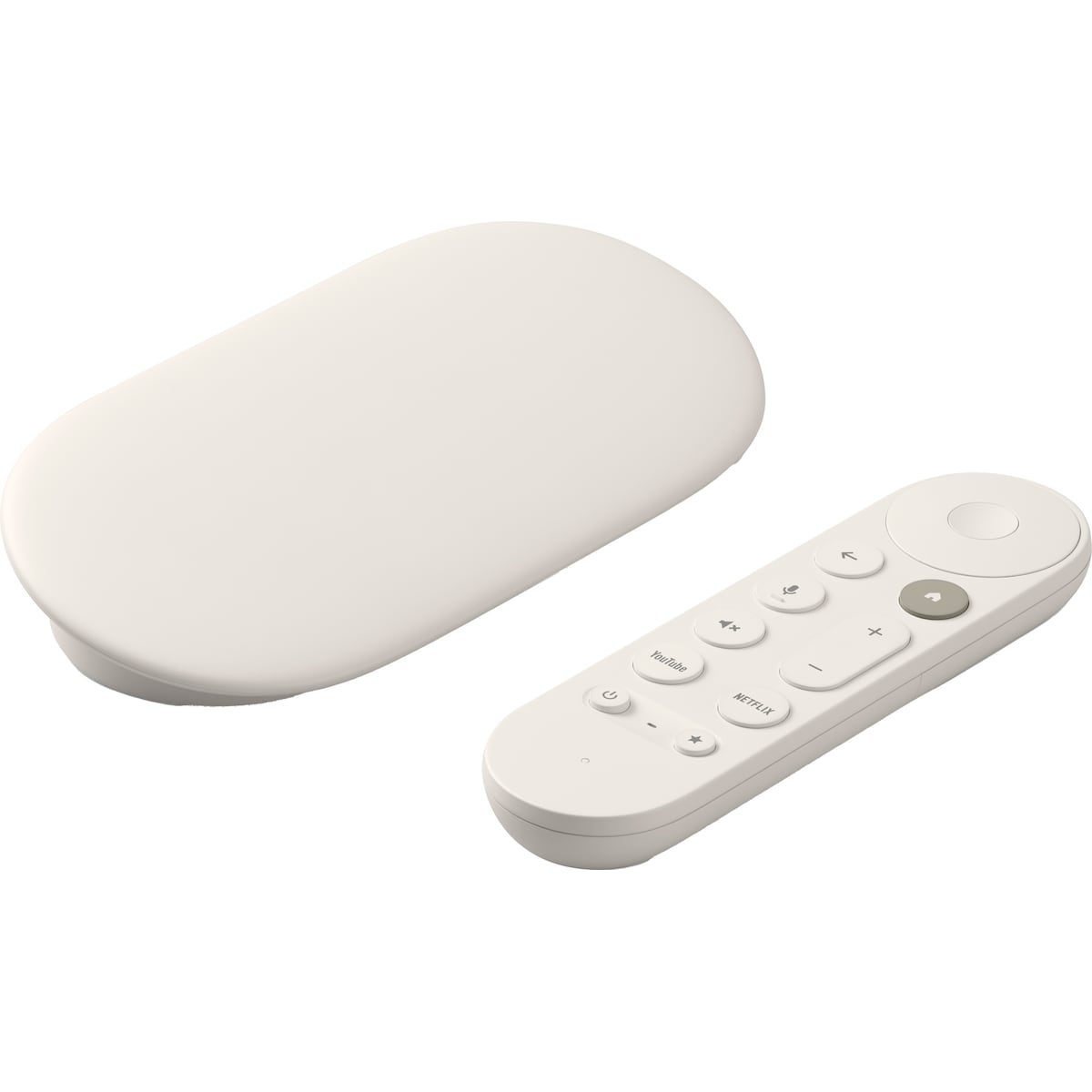Google TV Streamer (4k) og Google TV Streamer Voice Remote