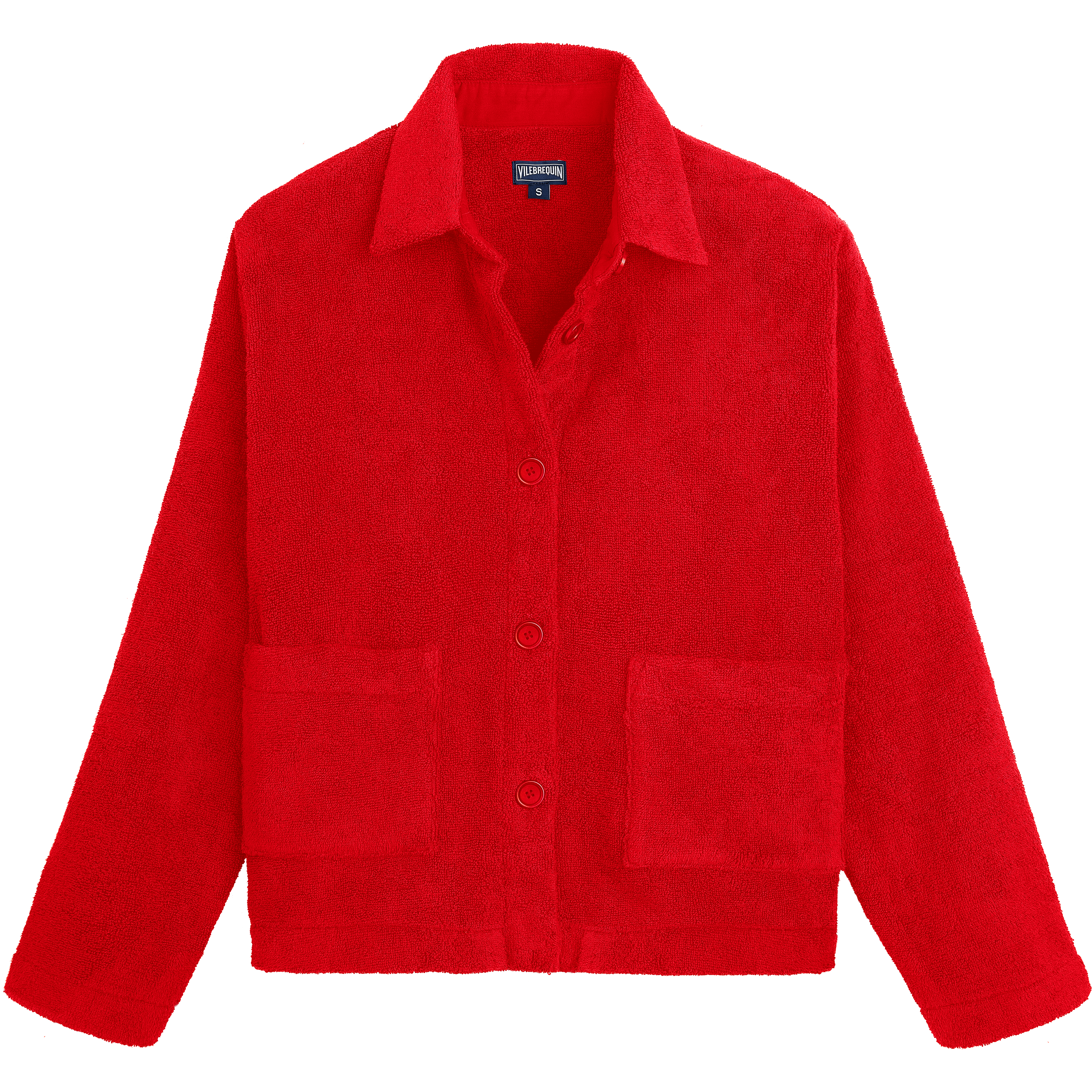 Veste en Éponge Femme Unie - Vilebrequin x Ines de la Fressange