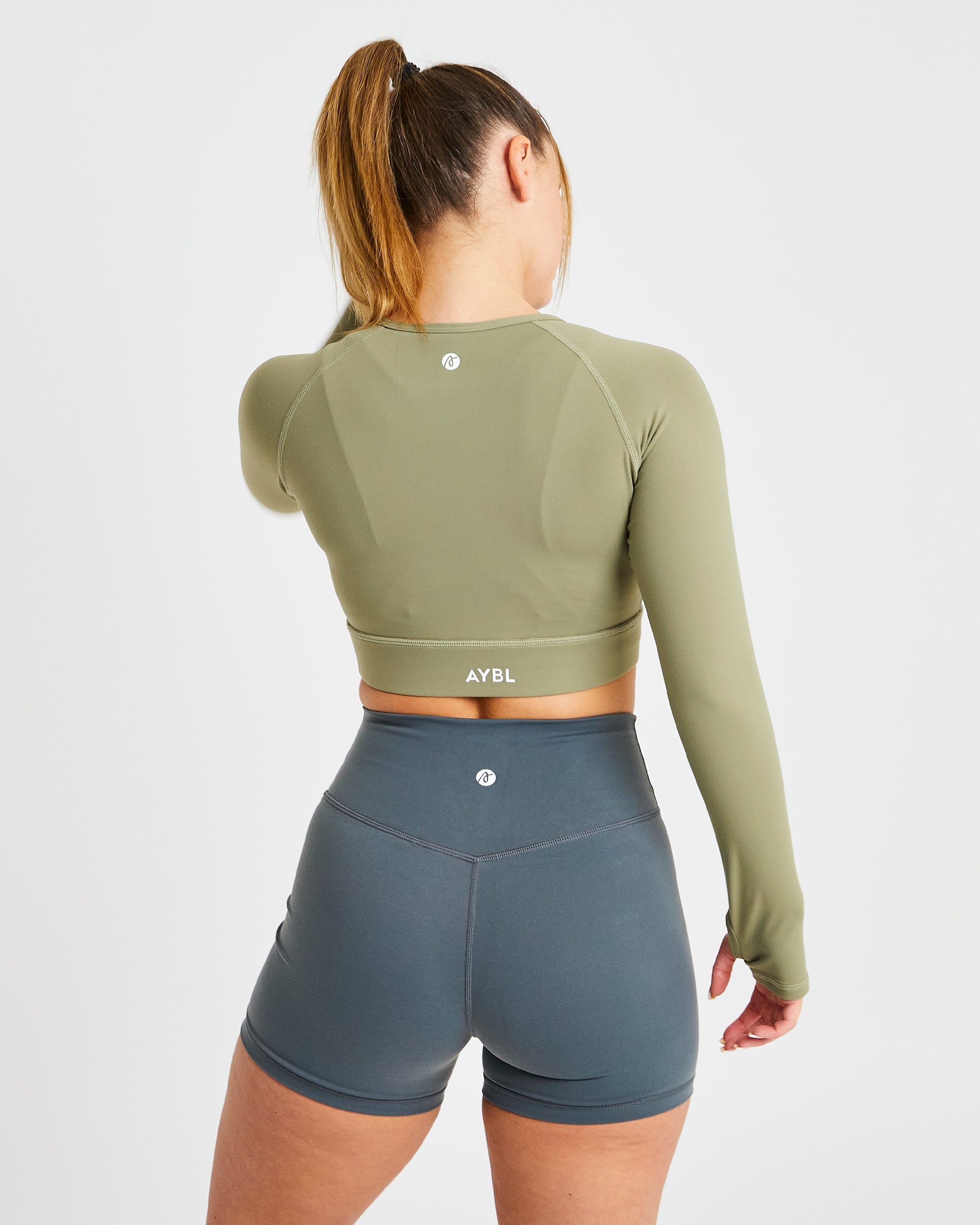 Core Long Sleeve Crop Top
