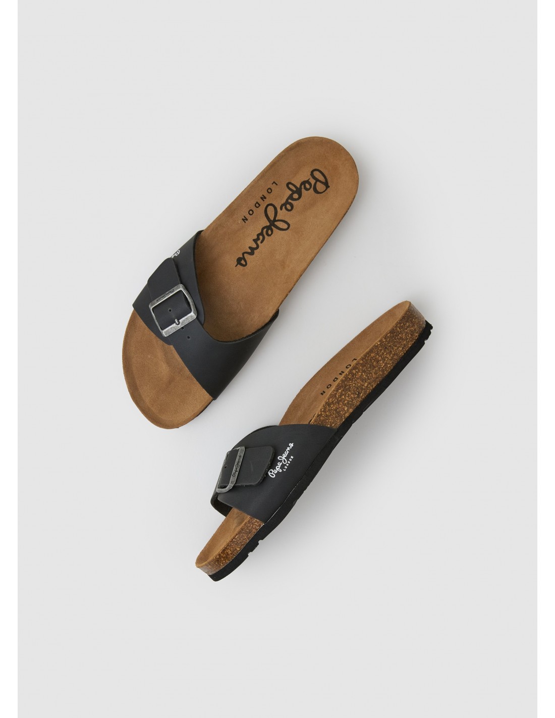 pepe jeans Claquettes Homme Bio Noir