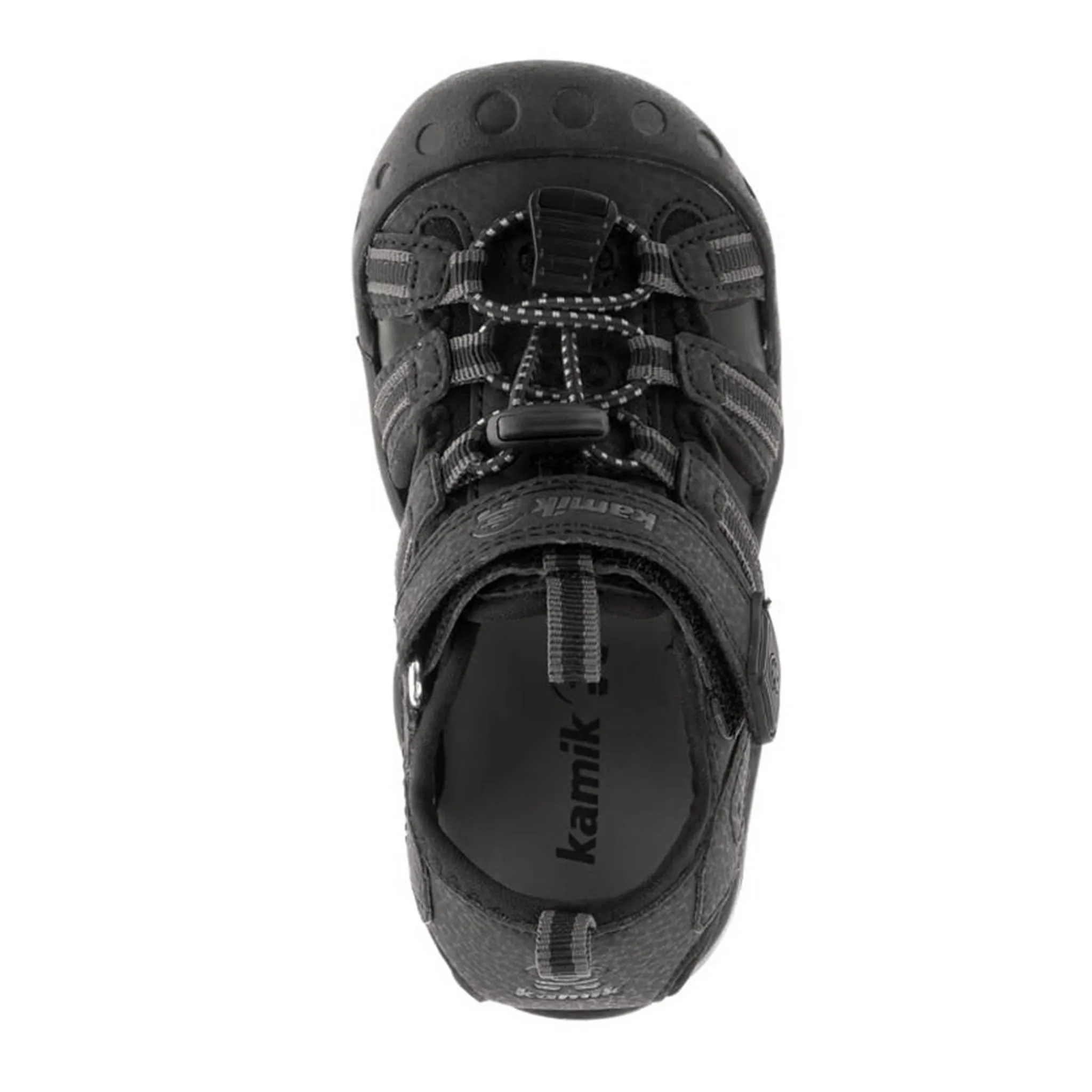 Kamik Sandales Noires Crab Pointures 11-4