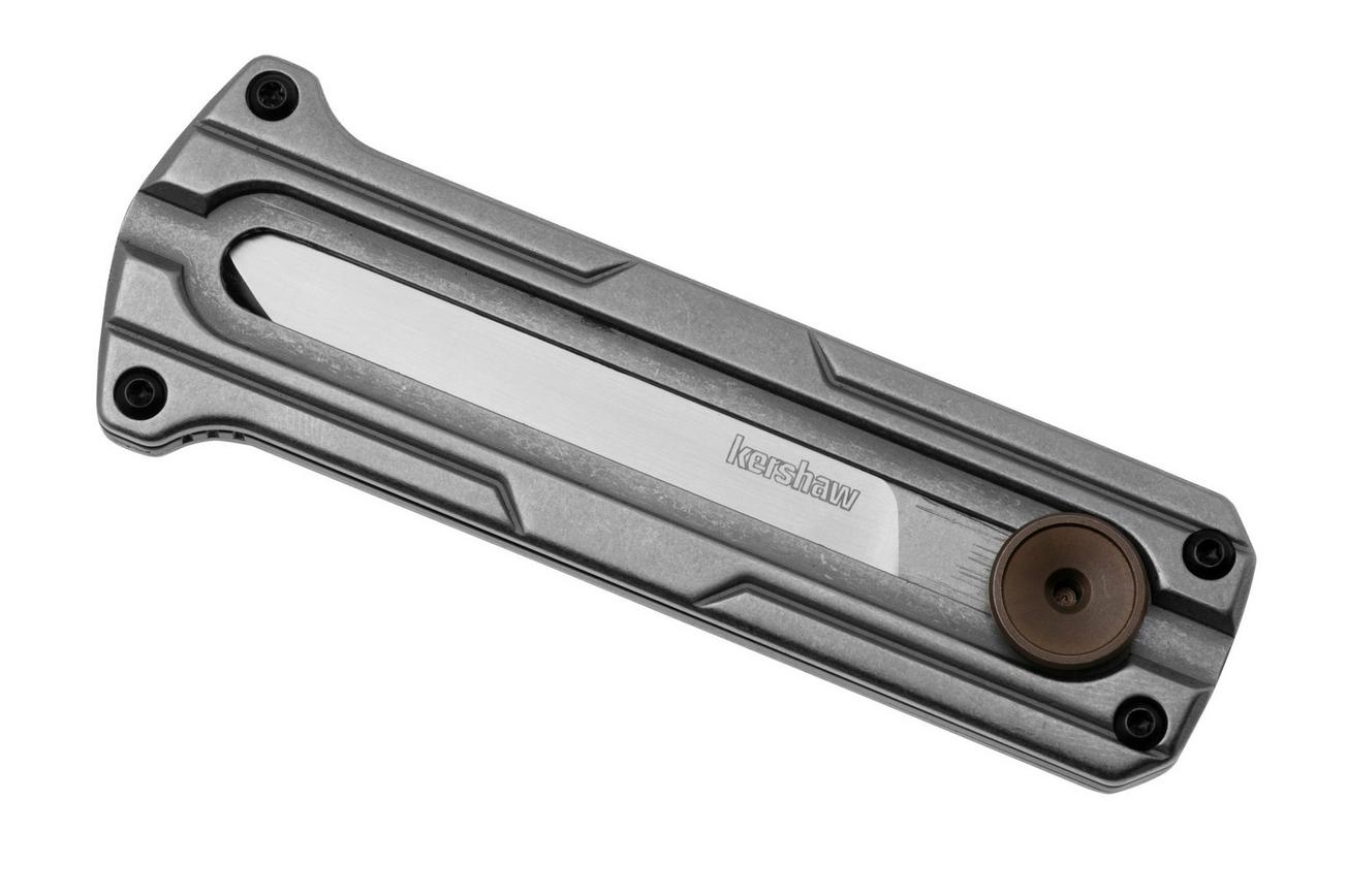 Kershaw Cybernet 2046 Two-Tone D2, Stonewashed Steel, utility zakmes