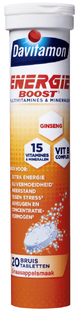 Davitamon Energie Boost Ginseng Bruistabletten 20TB