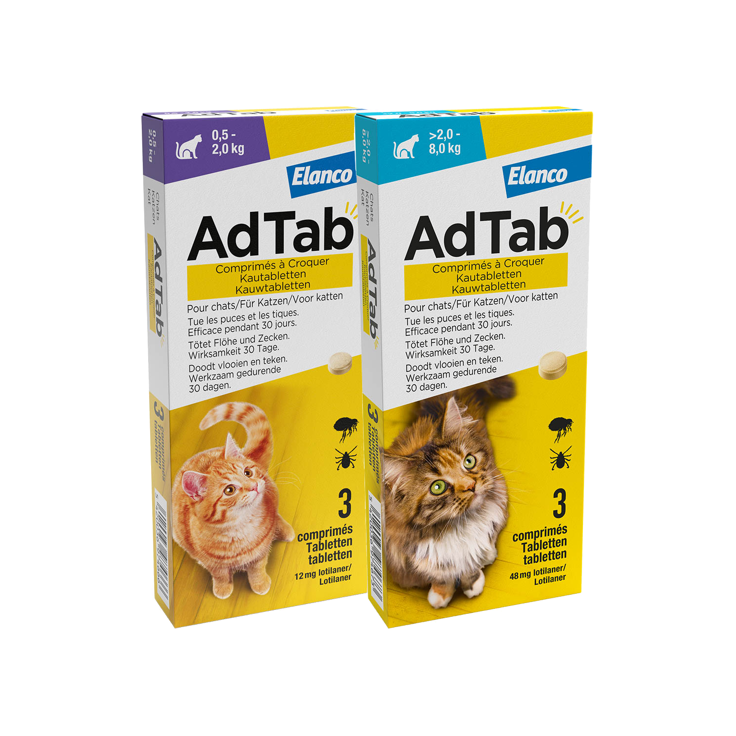 AdTab Kauwtabletten Kat