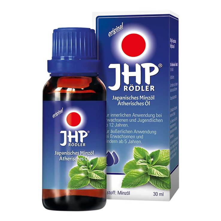JHP® Rödler Japanisches Minzöl, Ätherisches Öl, 30 ml
