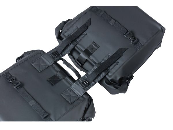 Basil SoHo Nordlight Sidetaskesæt, 2 x 20L
