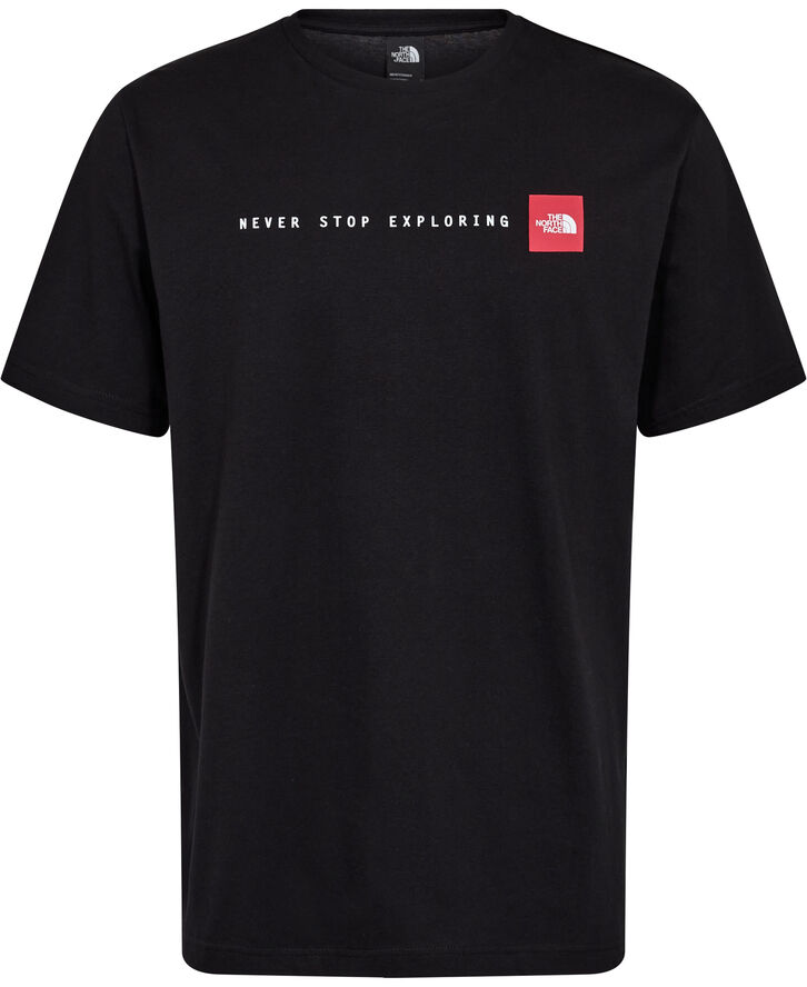 The North Face M S/S NEVER STOP EXPLORING TEE TNF Sort