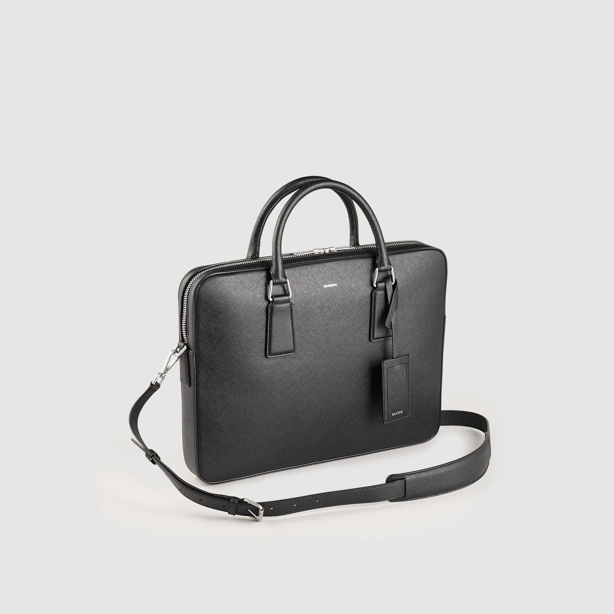 Briefcase en cuir format slim