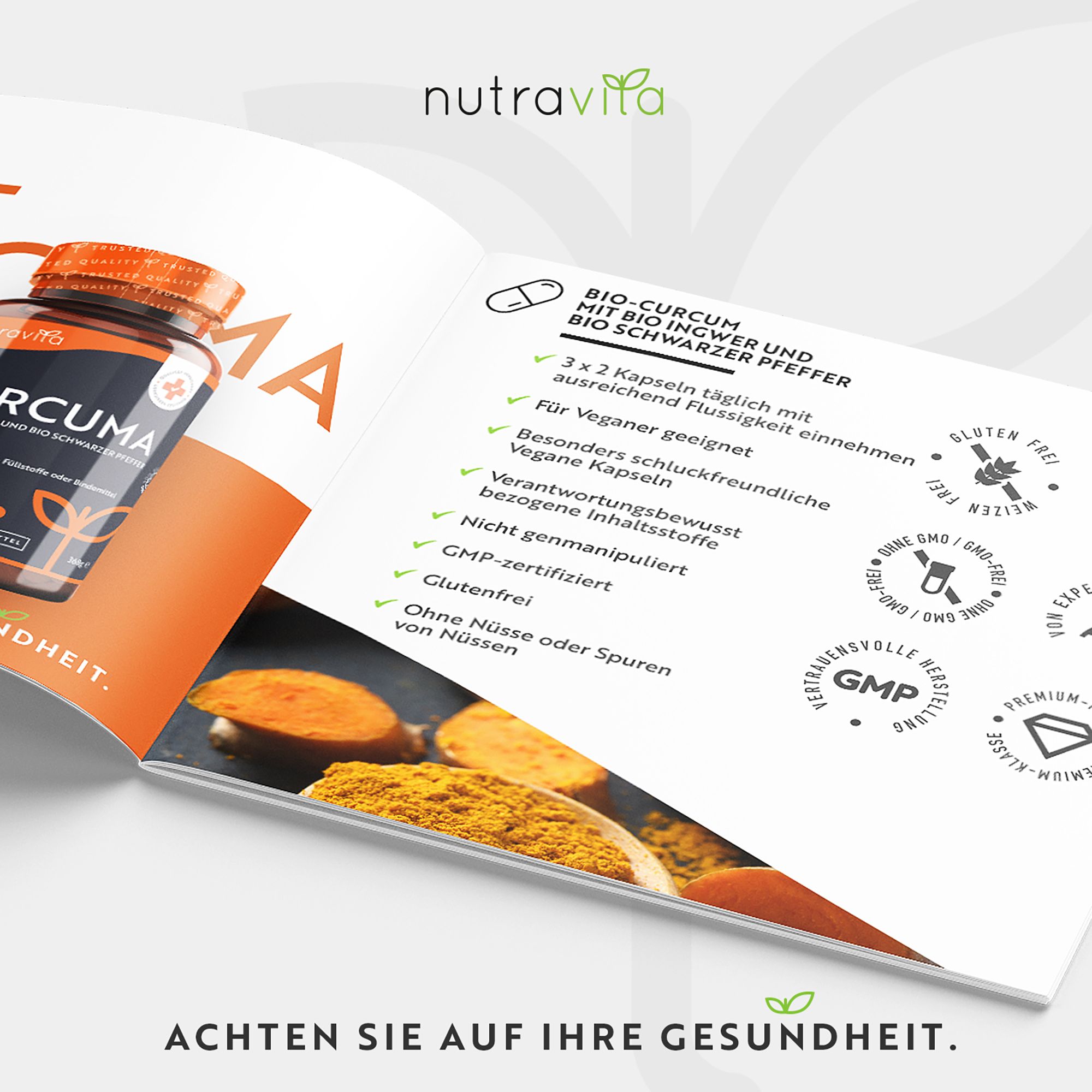 Nutravita Bio Curcuma vegan