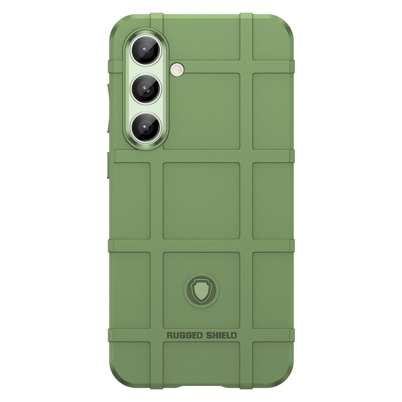 Samsung Galaxy S24 FE Outdoor Gummi Schutzhülle Anti-Shock - Grün