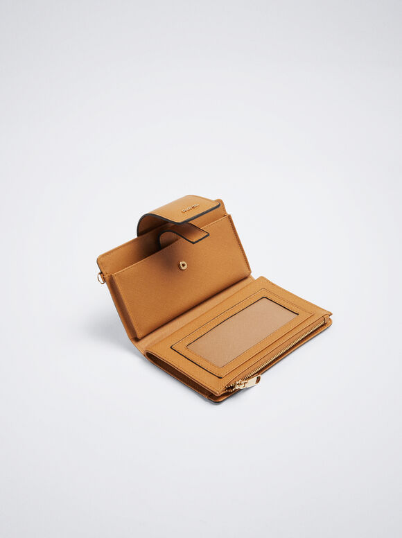 Bolsa com alça - Cor de camelo