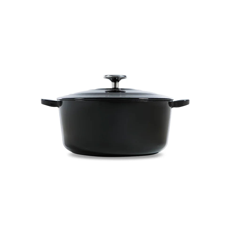 BK Bourgogne Braadpan Gietijzer - Jet Black