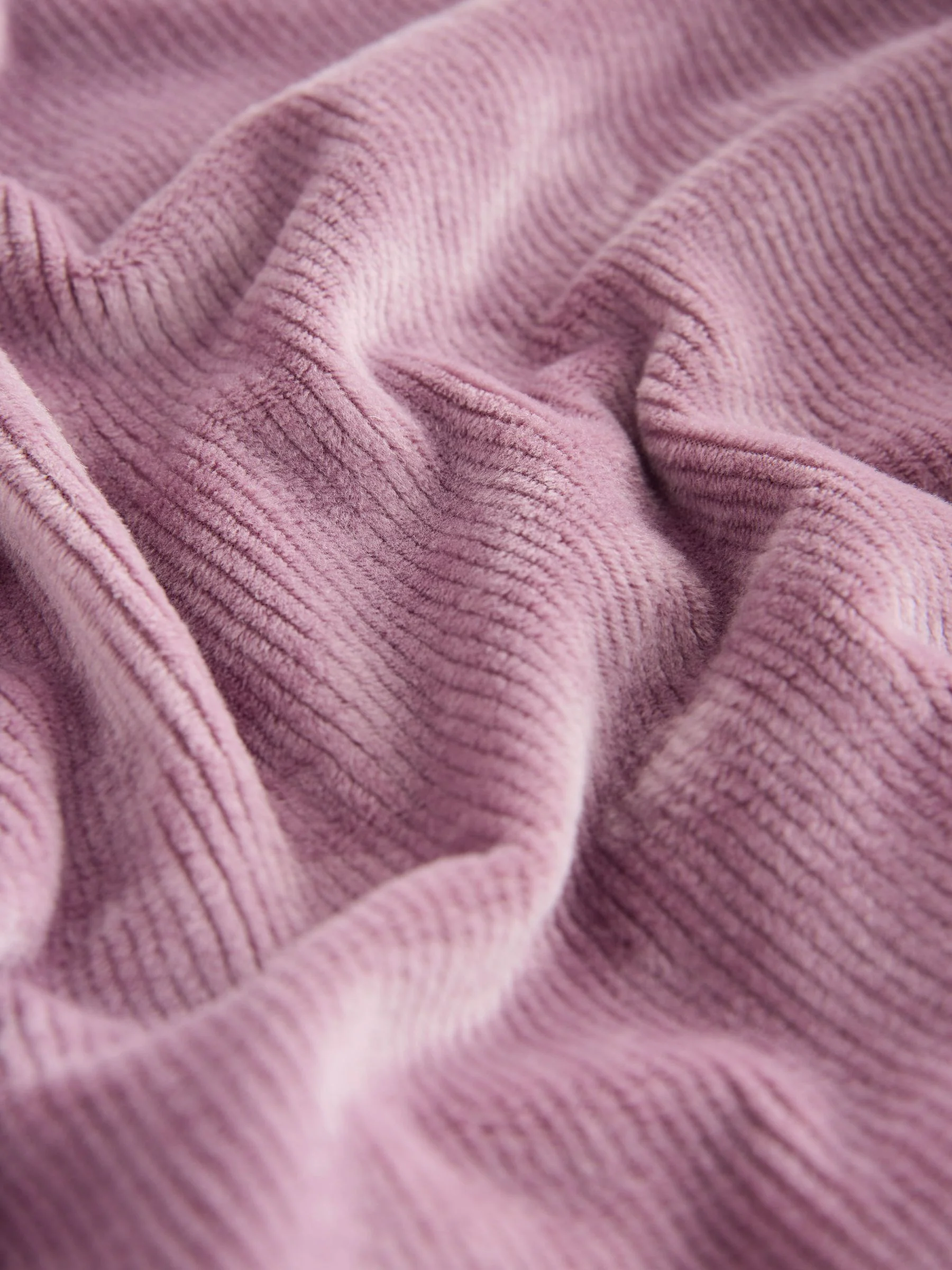 Mauve-paars - Studio Cosy Cord Dressing Gown
