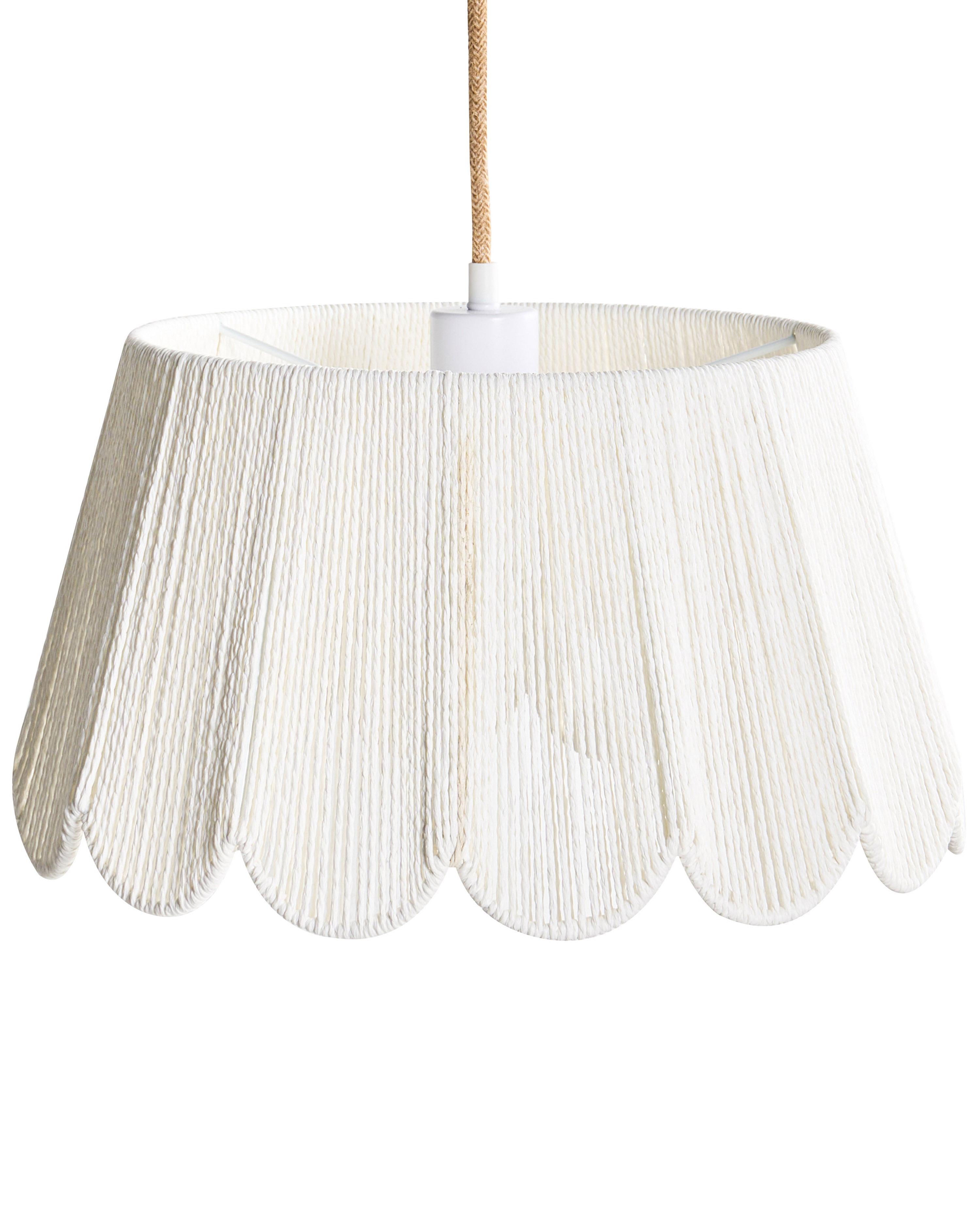 Hanglamp SEBAKWE Papierkoord Lichtbeige