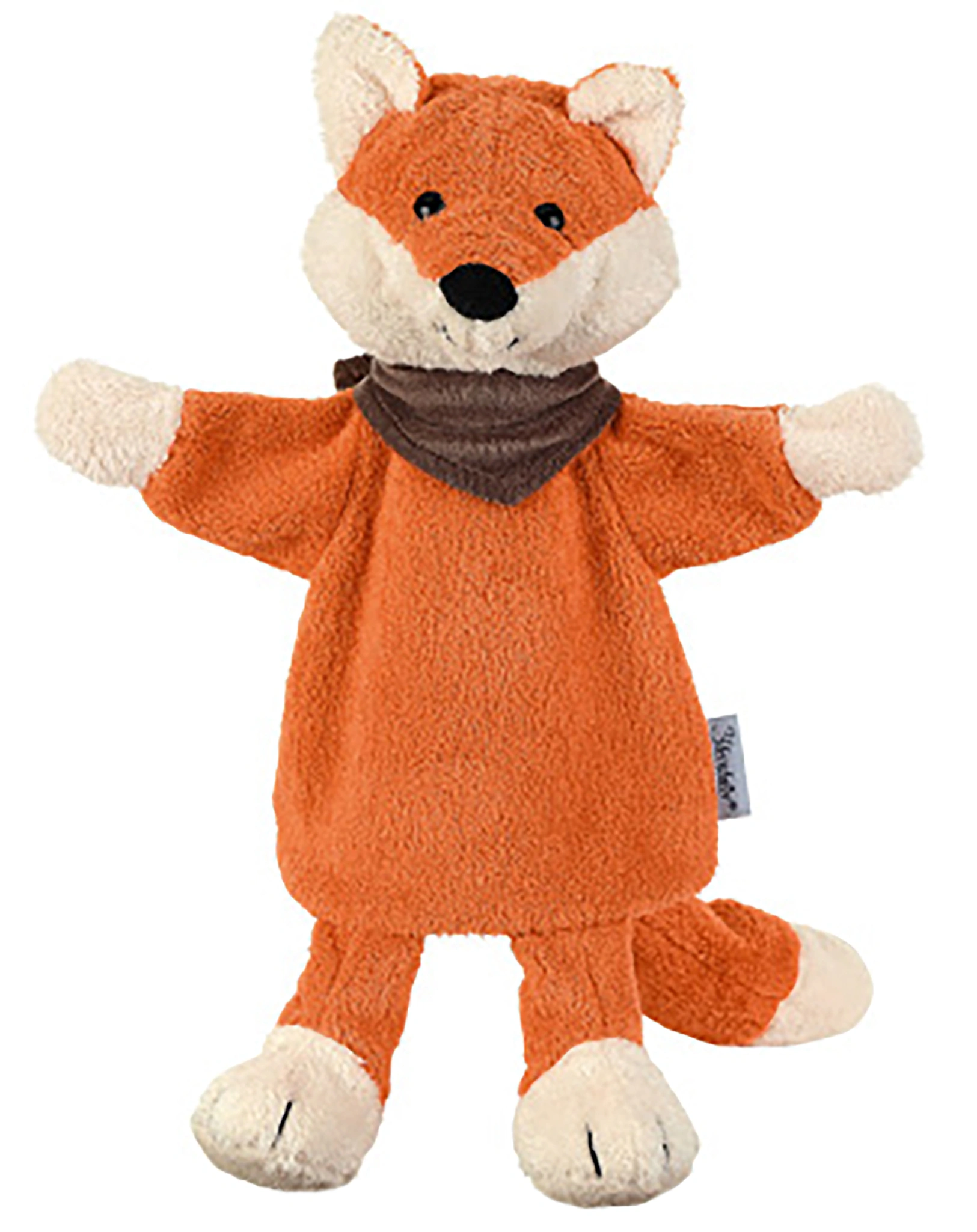 Kinder-Handpuppe FUCHS (32cm) in rotbraun