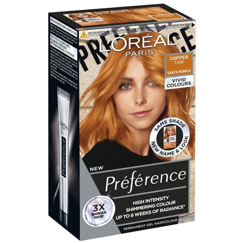 L'Oréal Paris Préférence Vivid Colors - 7.432 Copper