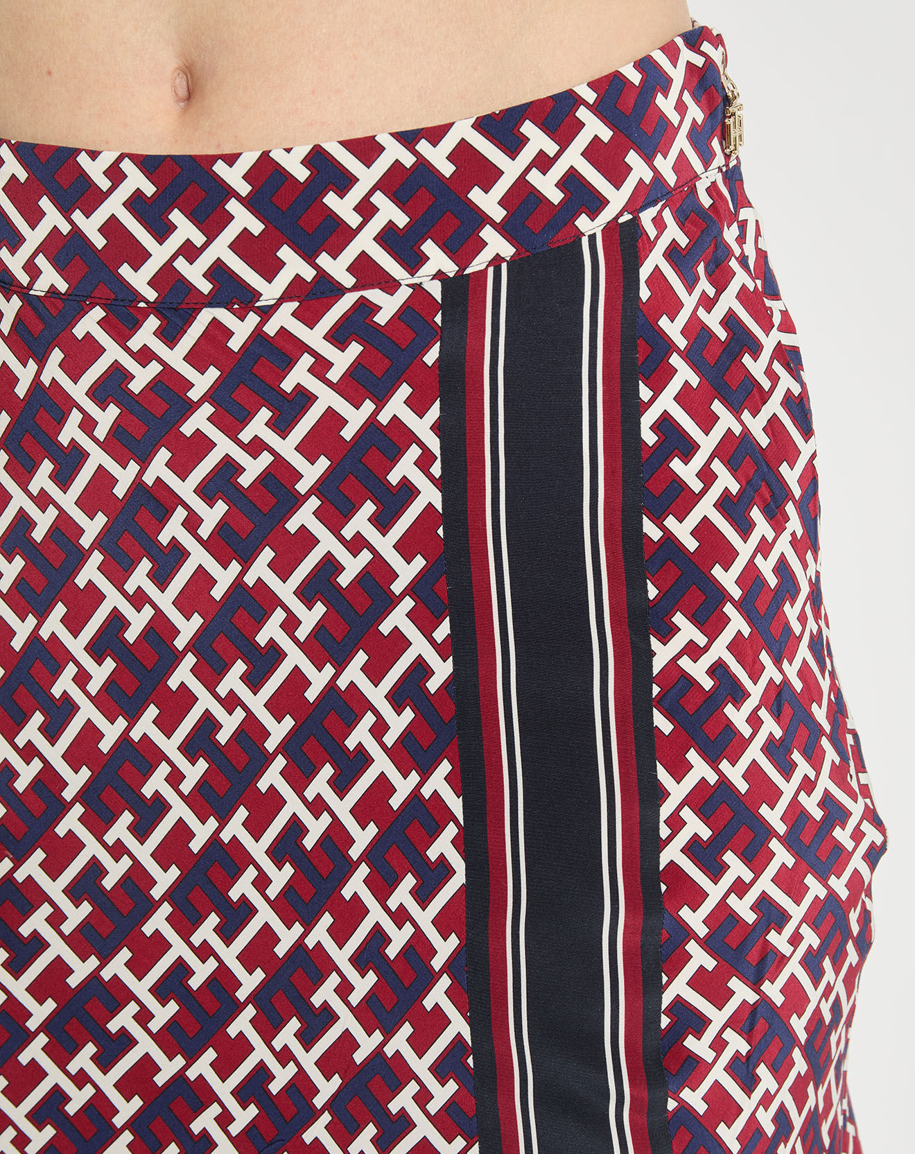 Tommy Hilfiger Jupe midi imprimée Monogram multicolore