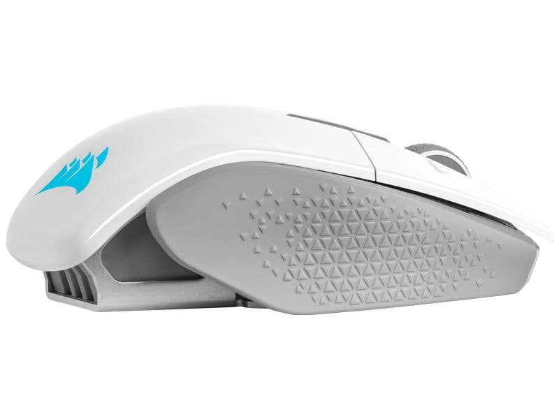 Corsair Gaming-Maus M65 RGB Ultra Wireless Weiss Kabellose Gaming-Mouse mit geringem Eigengewicht und programmierbaren Tasten, speziell konzipiert für FPS-Spiele