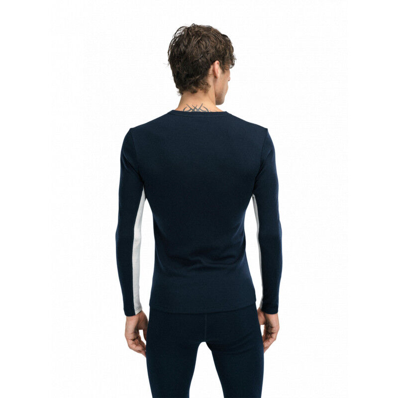 Aksla Baselayer Crew Neck - Maillot thermique laine mérinos homme