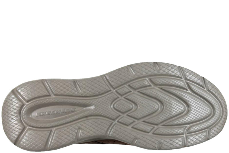 SKECHERS GARNER NEWICK BROWN SLIP-INS SNEAKER