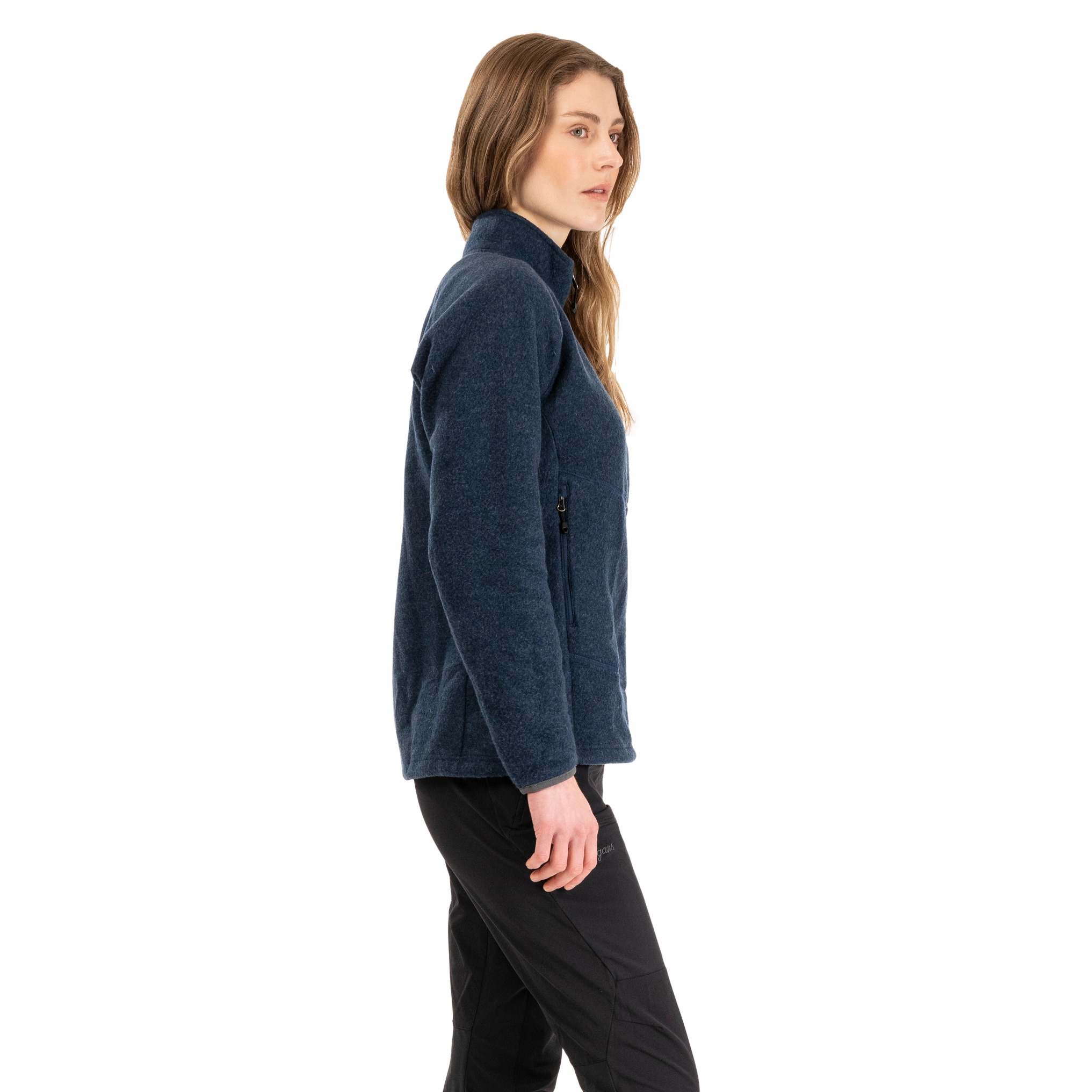 Rabot Merino Fleece Midlayer Jacket Women Navy Blue