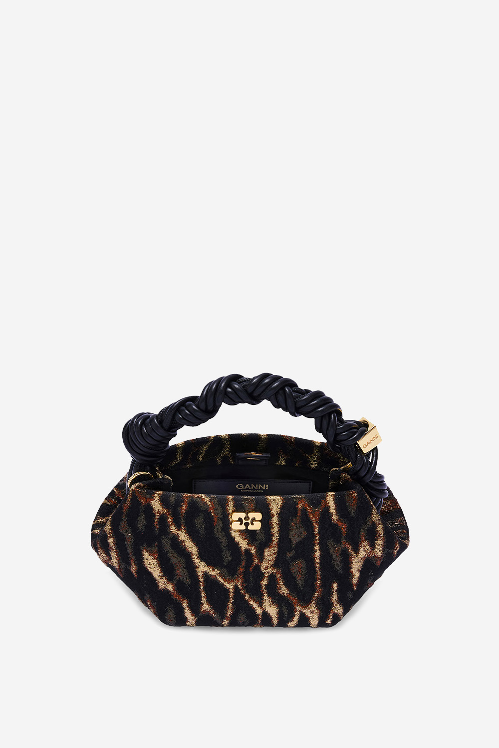 Bou mini metallic cloque crossbody